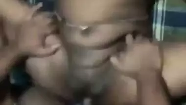 Tamil sex video of two brothers fucking a village lady