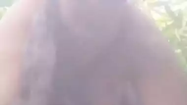 Big boob lady enjoys desi outdoor sex with a gardener