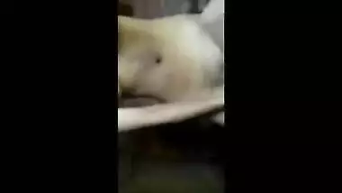 INDIAN GIRL SELFI WITH BANANA