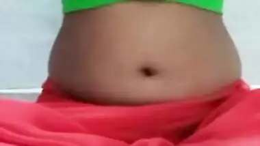 POV hot bhabhi in red saree