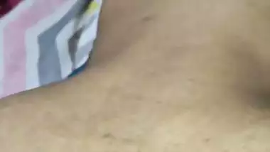 Man bangs a young big ass lady and cums on her