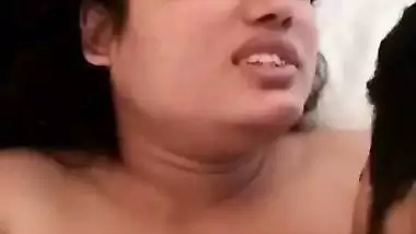 Horny facial expression revealed during hard fuck