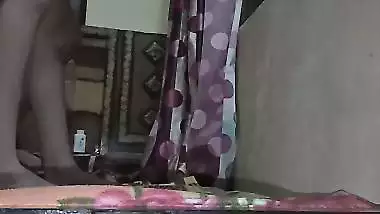 Horny husband fucks his sexy wife in desi couple sex