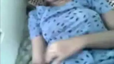 Desi amateur porn of a teen stroking penis