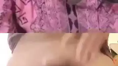 Pakistani lovers enjoying each others on video call